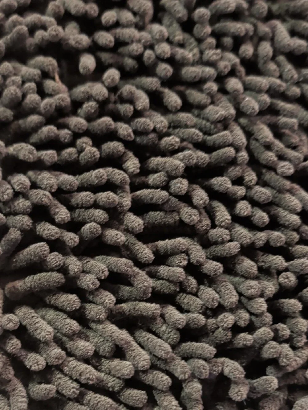 Plush Memory Foam Bath Rug - Dark Brown